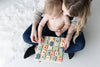 Wooden Alphabet Puzzle, Nursery Decor