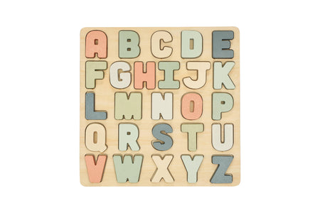 Wooden Numbers Puzzle, Nursery Decor