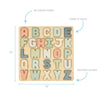 Wooden Alphabet Puzzle, Nursery Decor